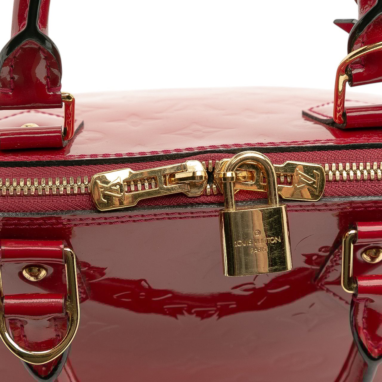 Louis Vuitton Monogram Vernis Alma PM Roze