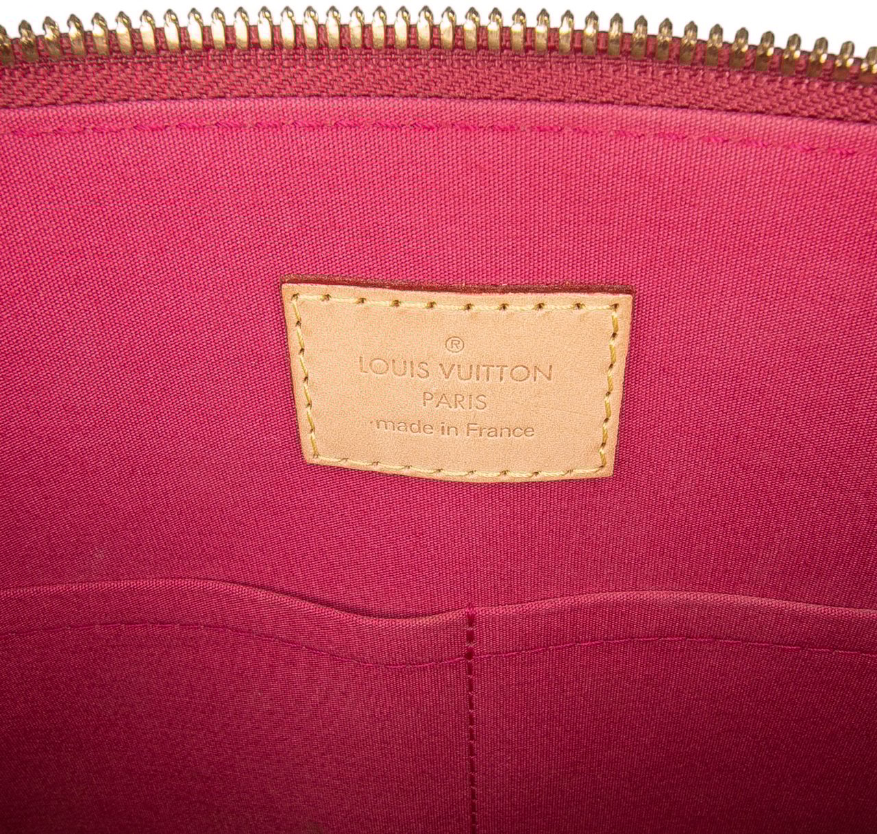 Louis Vuitton Monogram Vernis Alma PM Roze