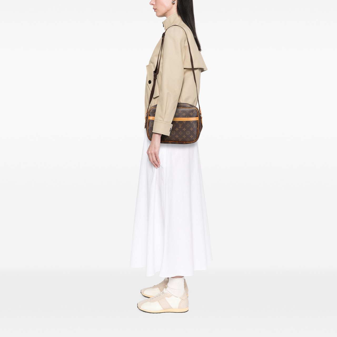 Louis Vuitton Monogram Reporter PM Bruin