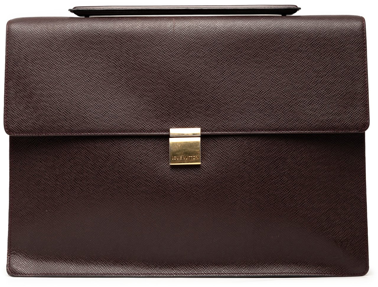 Louis Vuitton Taiga Porte-Documents Angara Bruin