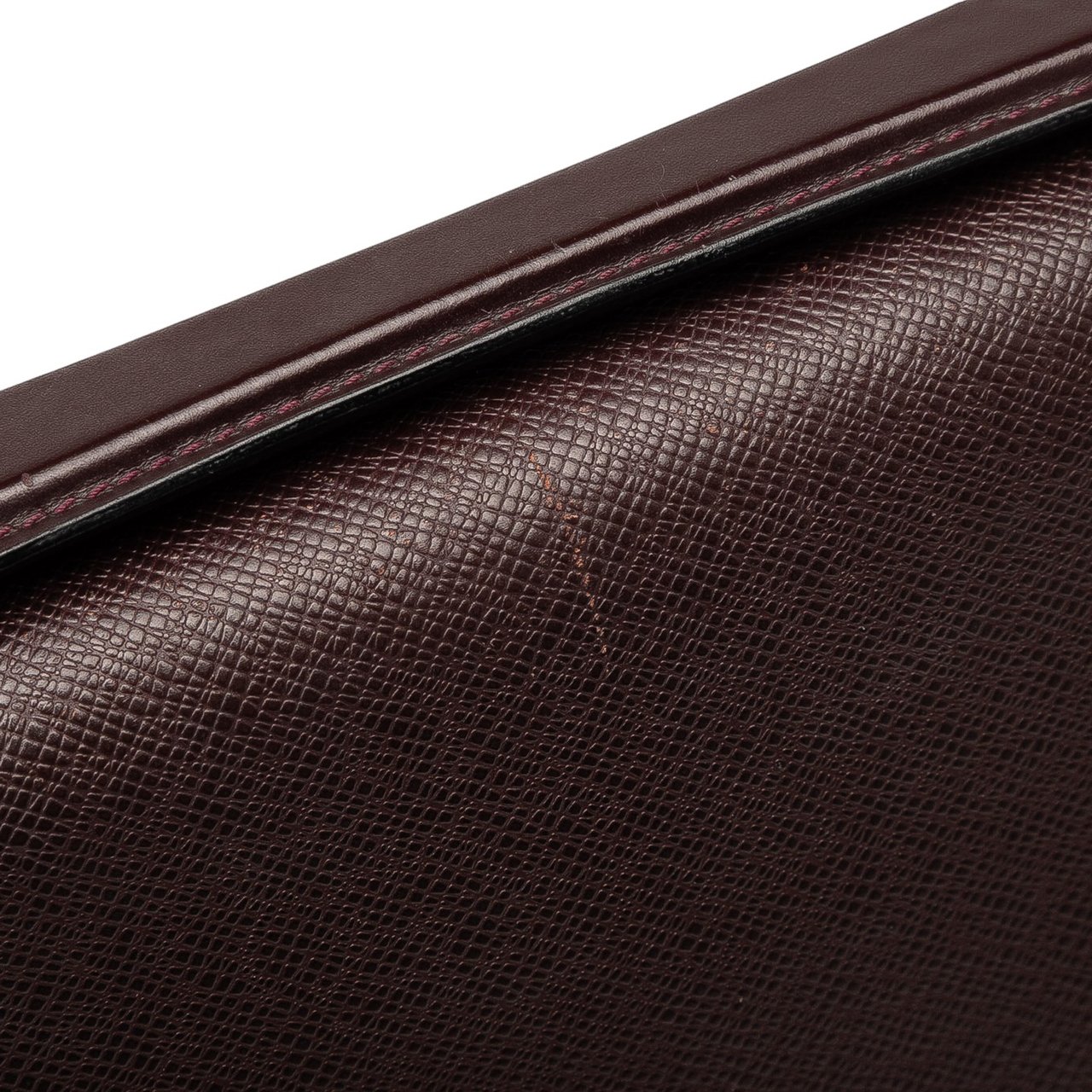 Louis Vuitton Taiga Porte-Documents Angara Bruin