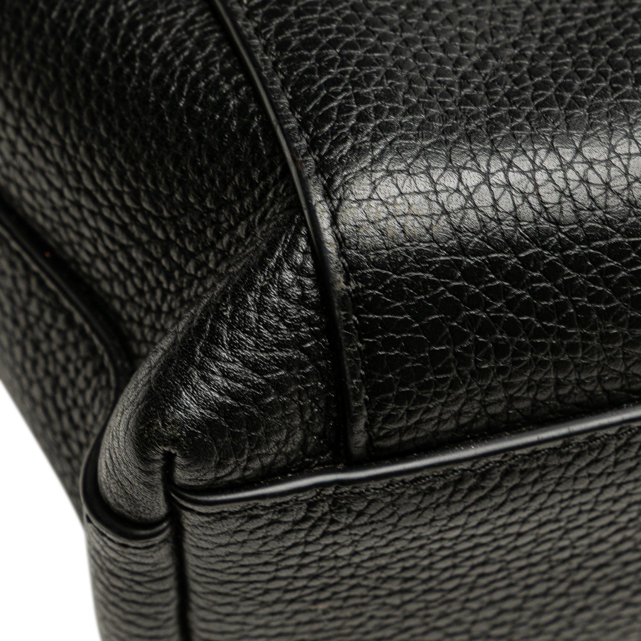 Louis Vuitton Taurillon Serviette Dorian Briefcase Zwart