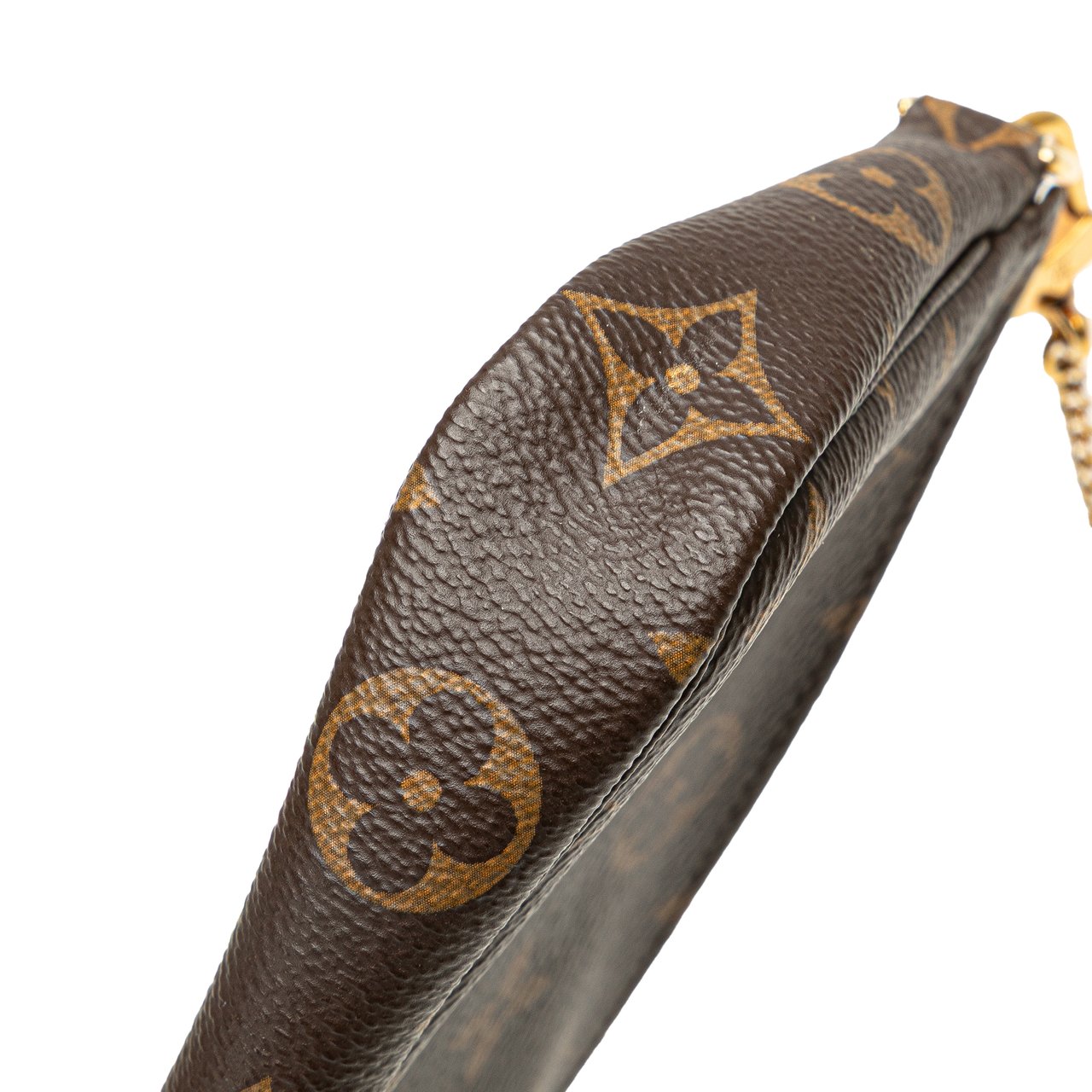 Louis Vuitton Monogram Mini Pochette Accessoires Bruin