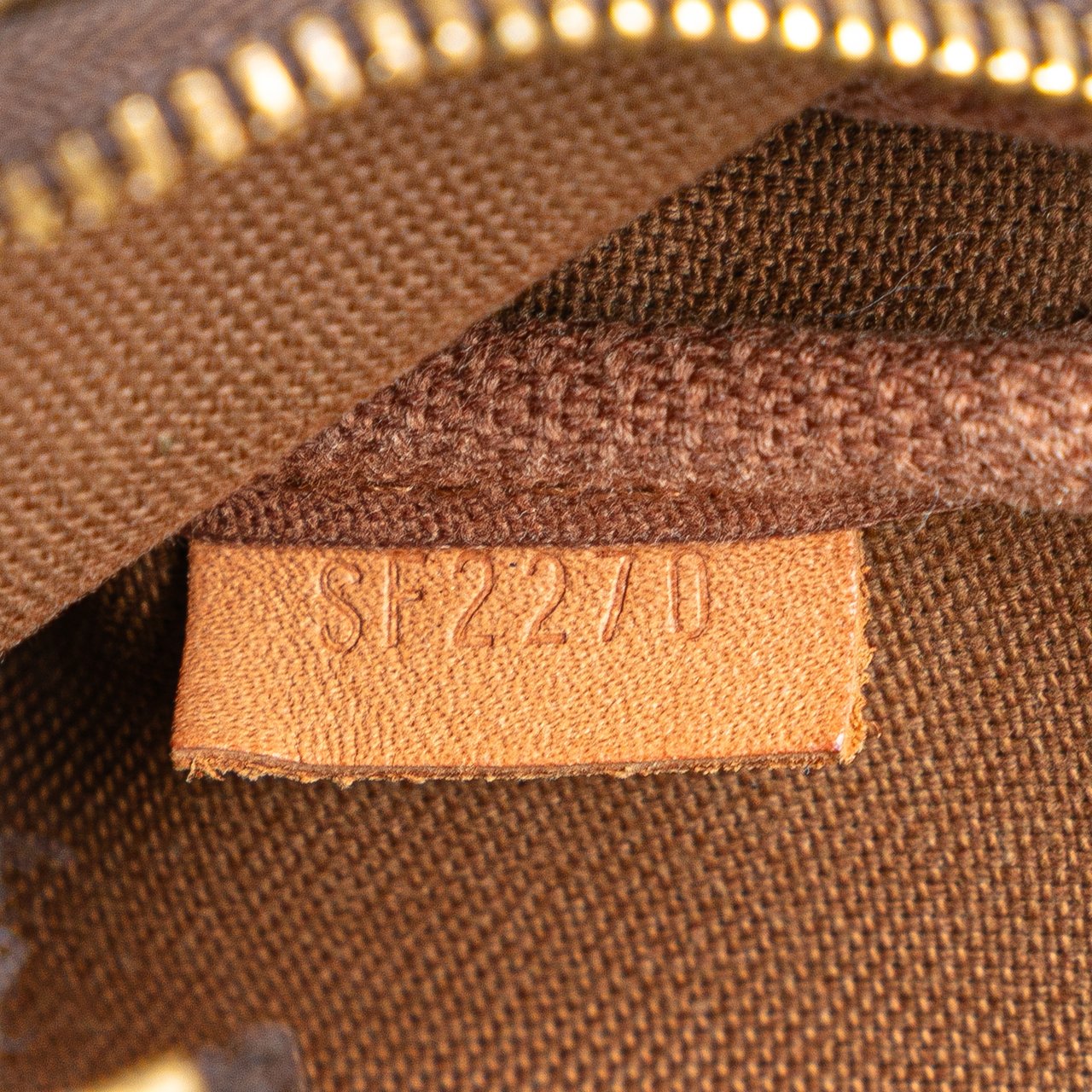 Louis Vuitton Monogram Mini Pochette Accessoires Bruin