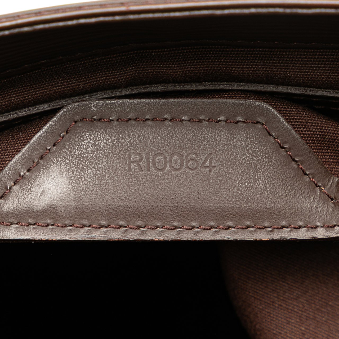 Louis Vuitton Epi Sac Plat PM Bruin