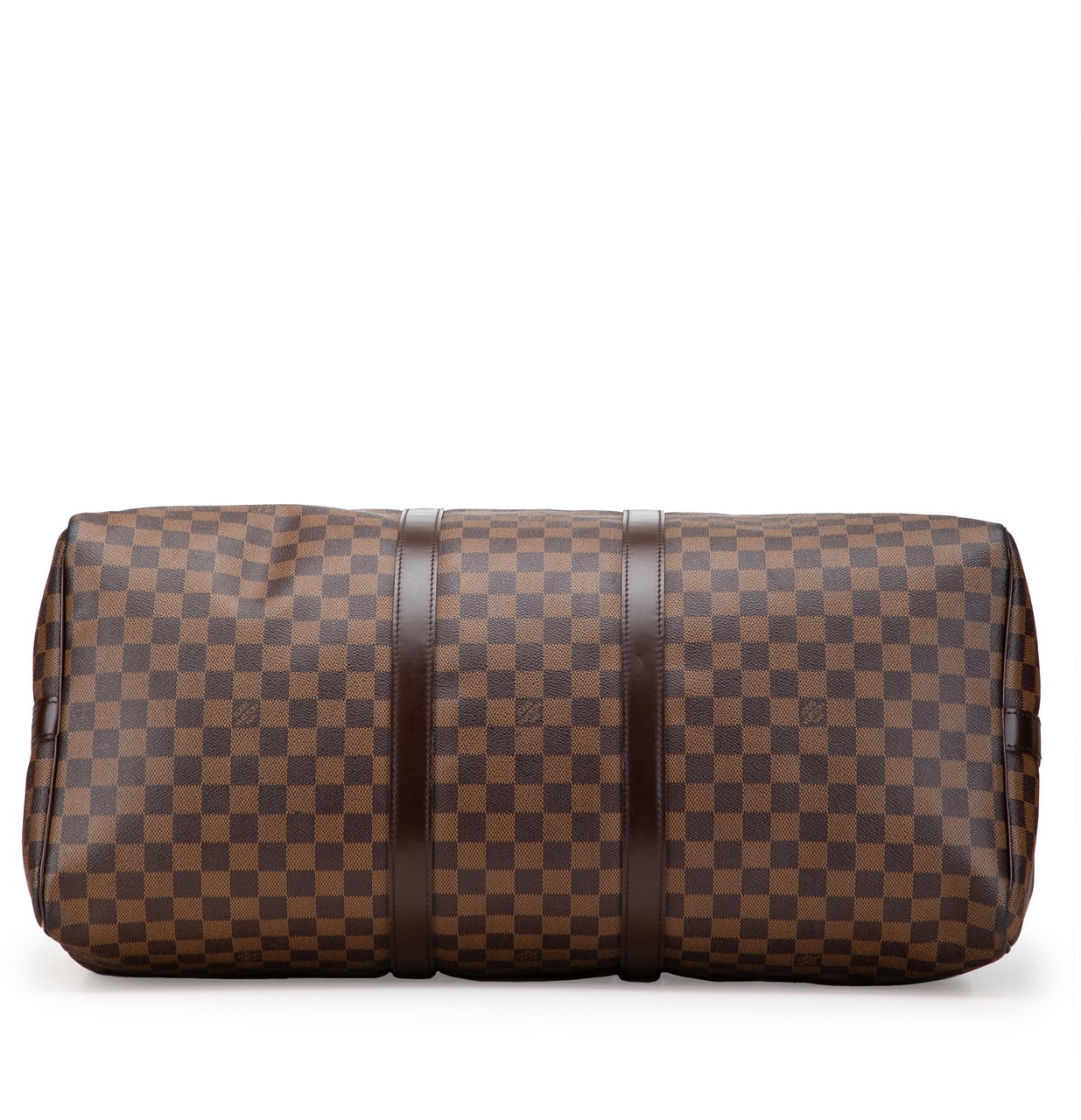 Louis Vuitton Damier Ebene Keepall Bandouliere 55 Bruin