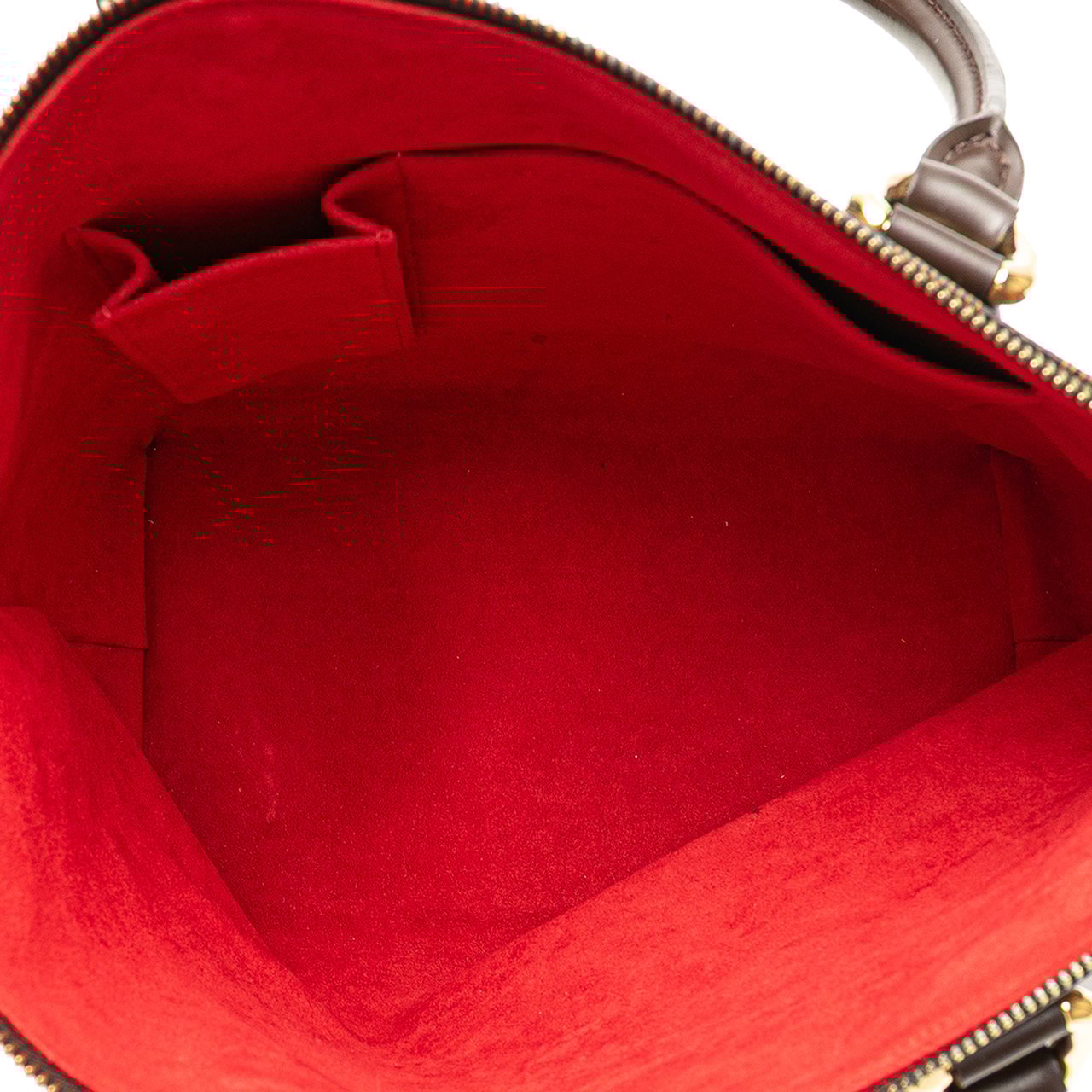 Louis Vuitton Damier Ebene Saleya PM Bruin