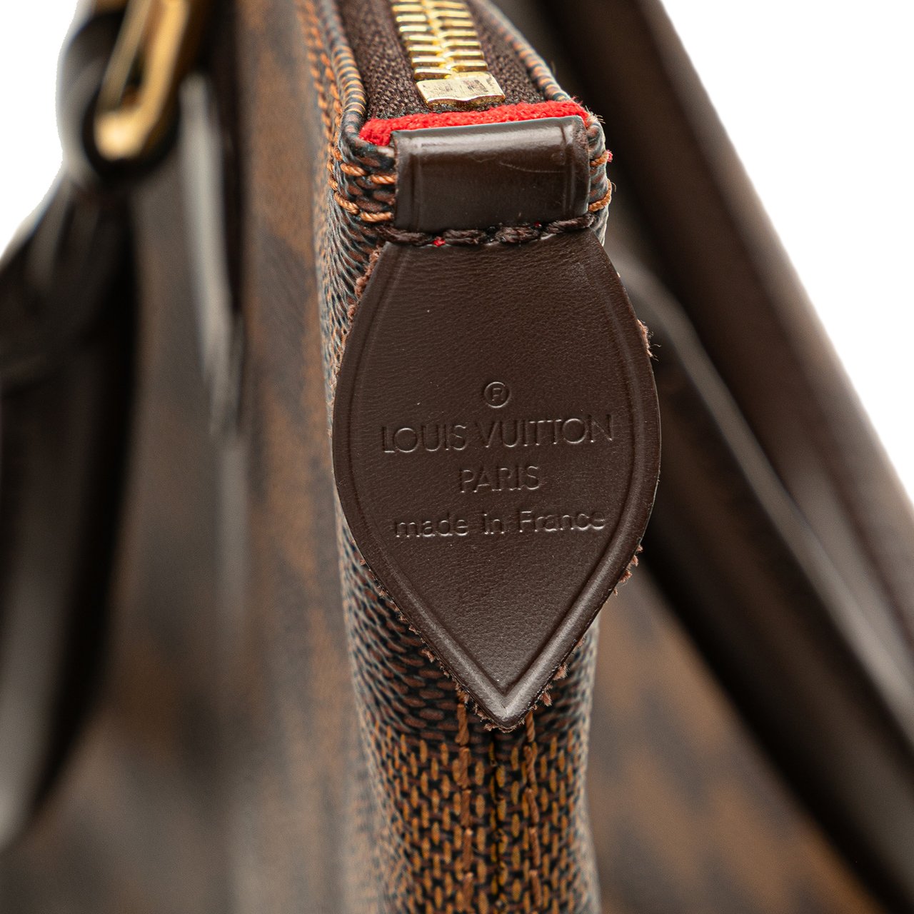 Louis Vuitton Damier Ebene Saleya PM Bruin