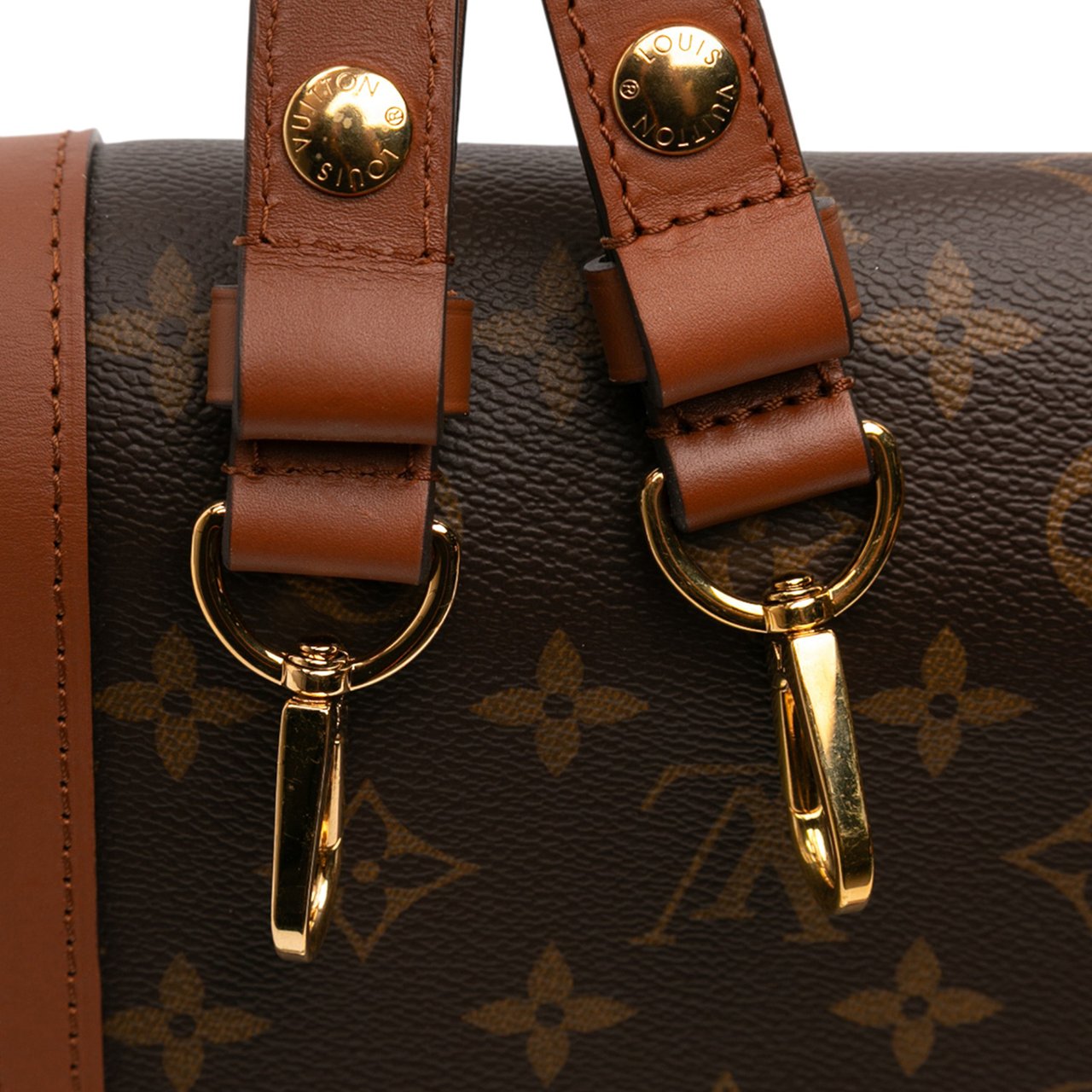 Louis Vuitton Monogram Reverse Dauphine MM Bruin