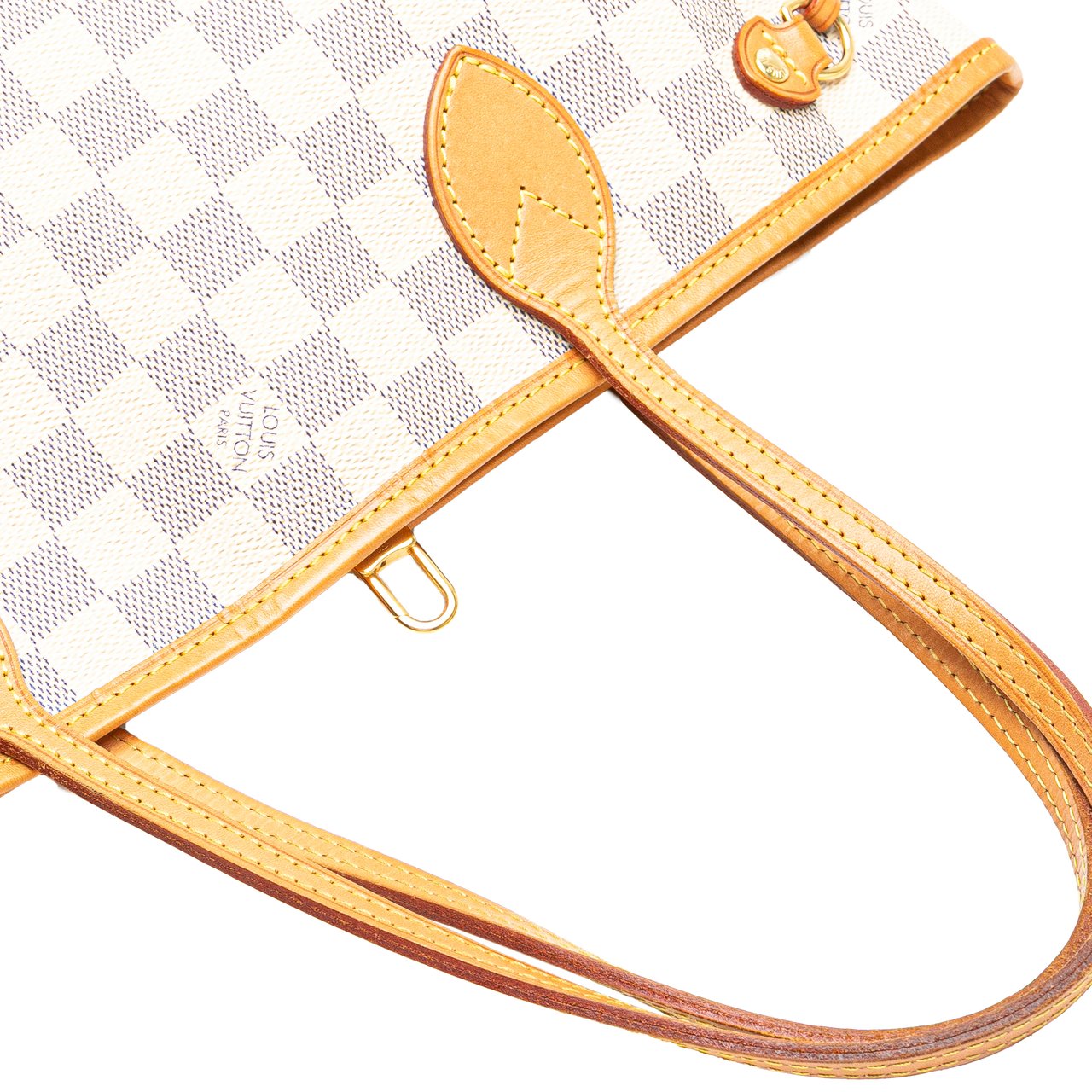 Louis Vuitton Damier Azur Neverfull PM Wit