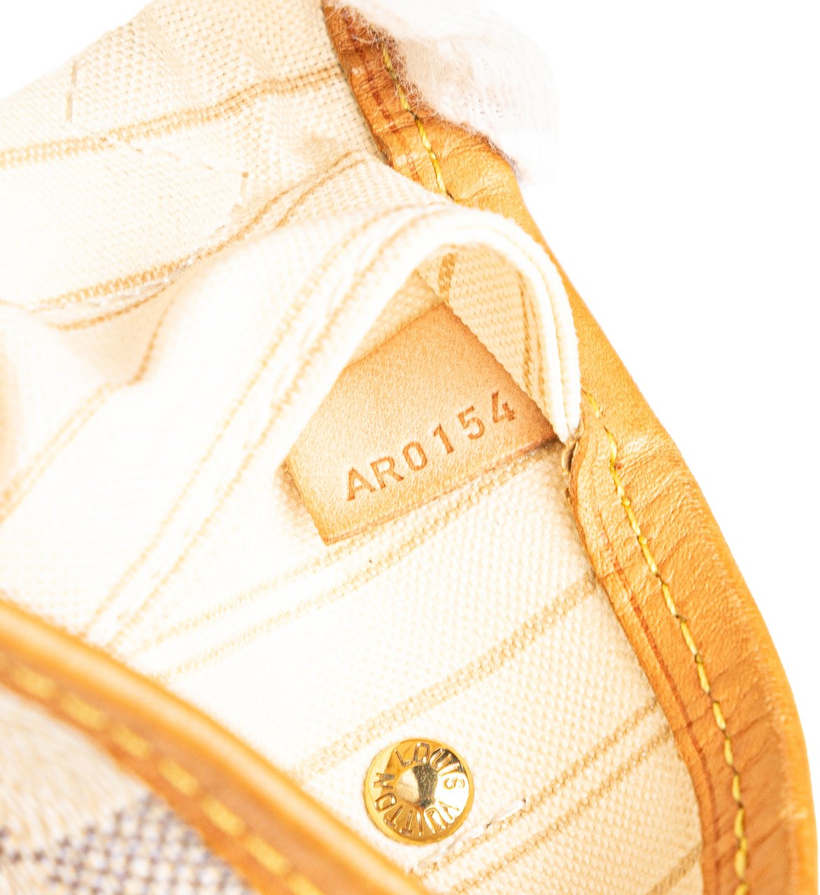 Louis Vuitton Damier Azur Neverfull PM Wit