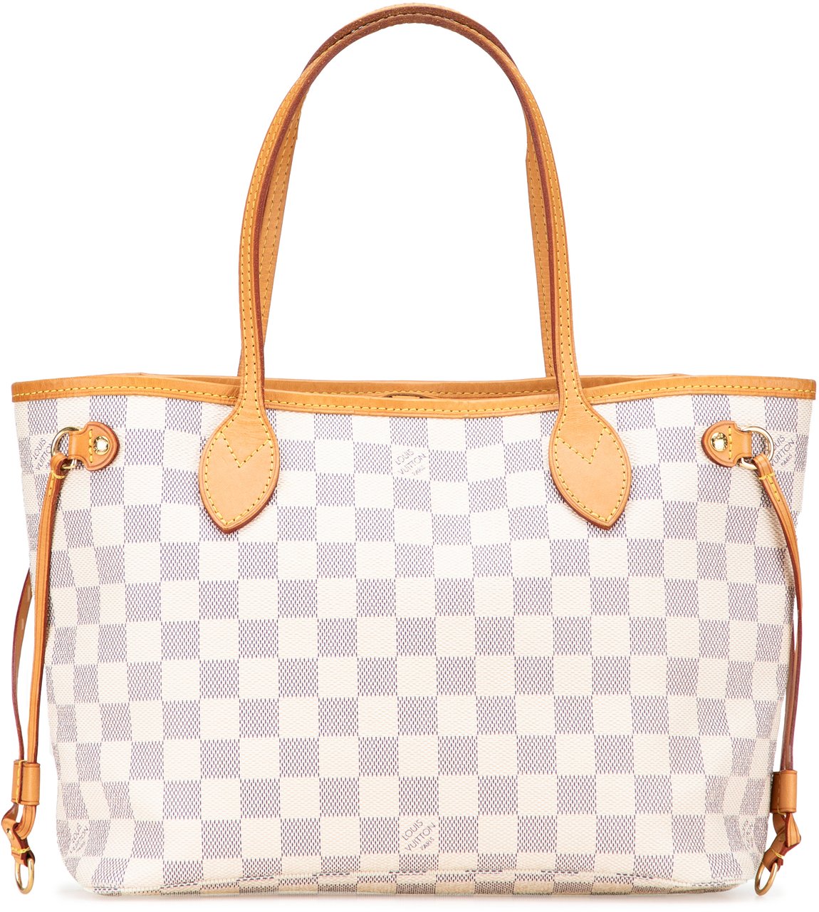 Louis Vuitton Damier Azur Neverfull PM Wit