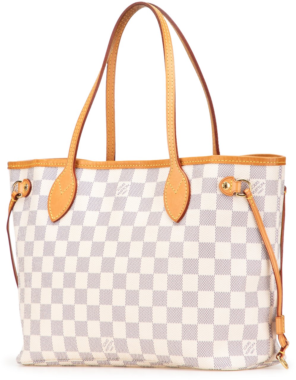Louis Vuitton Damier Azur Neverfull PM Wit