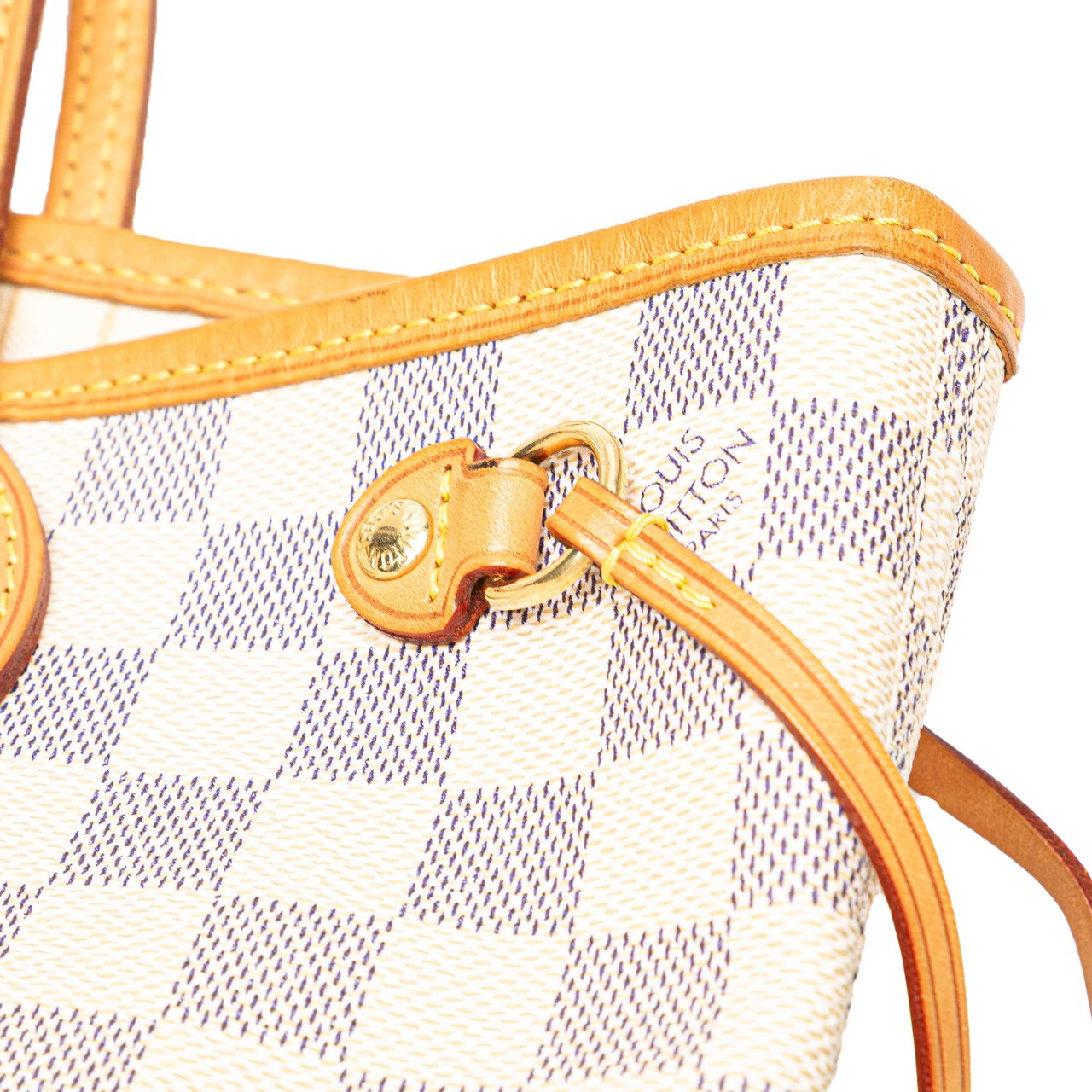 Louis Vuitton Damier Azur Neverfull PM Wit