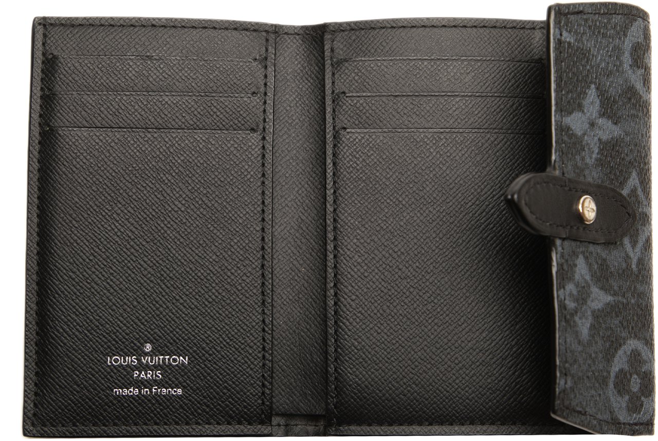 Louis Vuitton Monogram Pastel Cross Card Holder Zwart