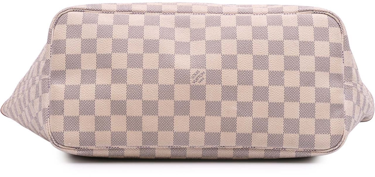 Louis Vuitton Damier Azur Neverfull MM Wit