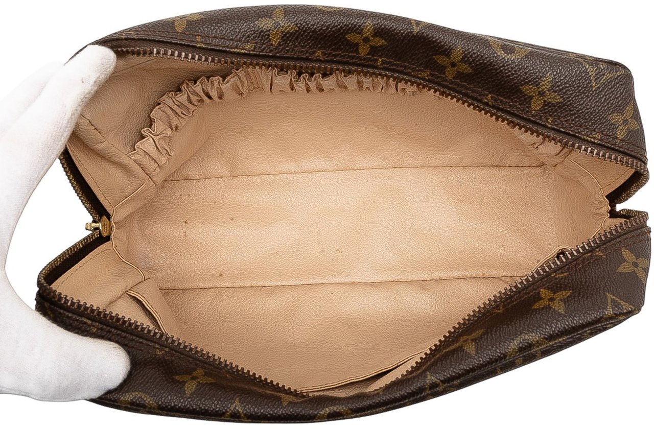 Louis Vuitton Monogram Trousse Toilette 28 Bruin