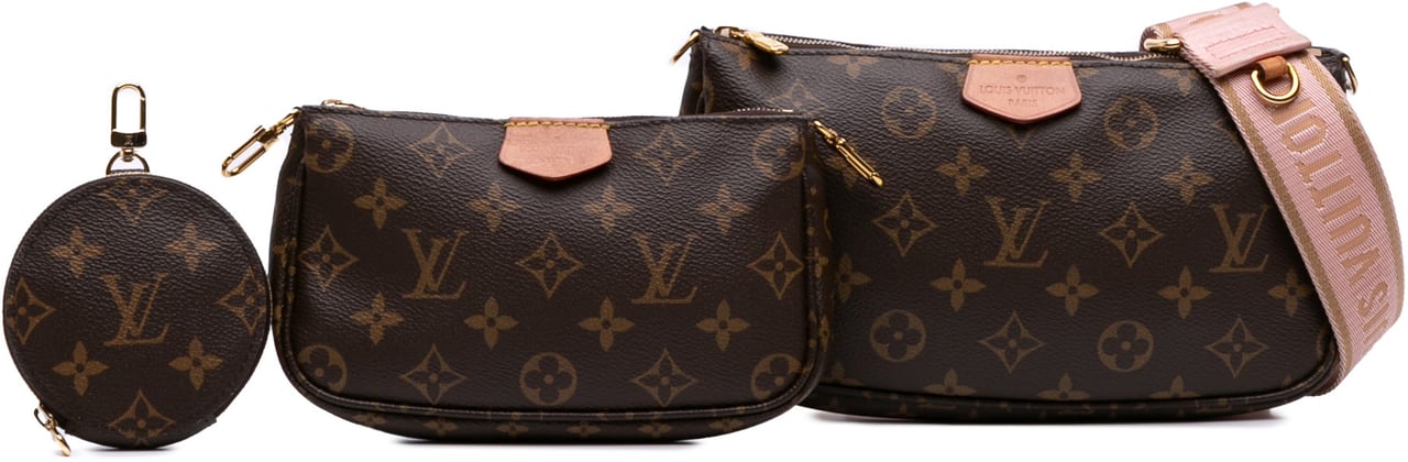 Louis Vuitton Monogram Multi Pochette Accessoires Bruin