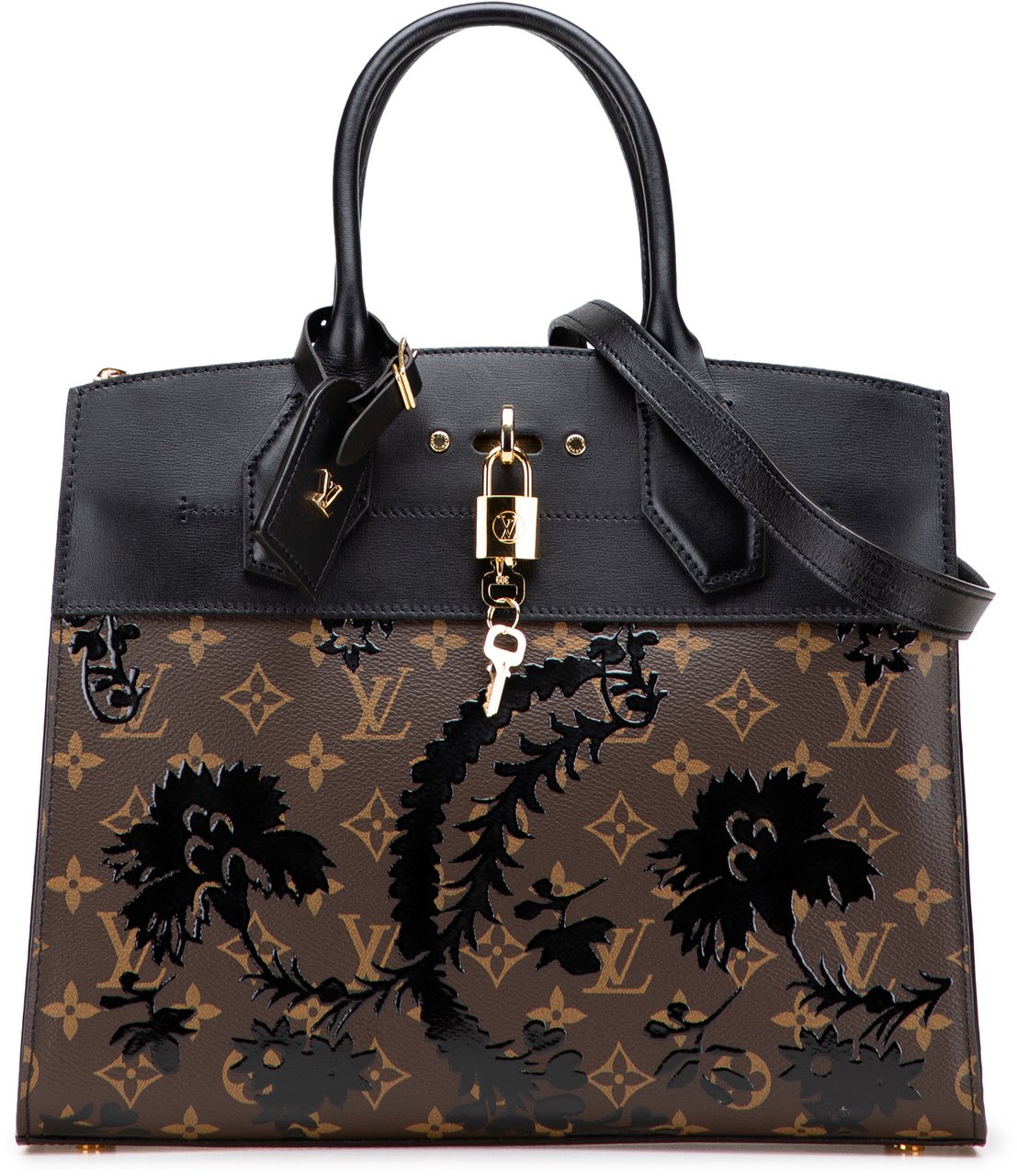 Louis Vuitton Monogram City Steamer Blossom MM Bruin