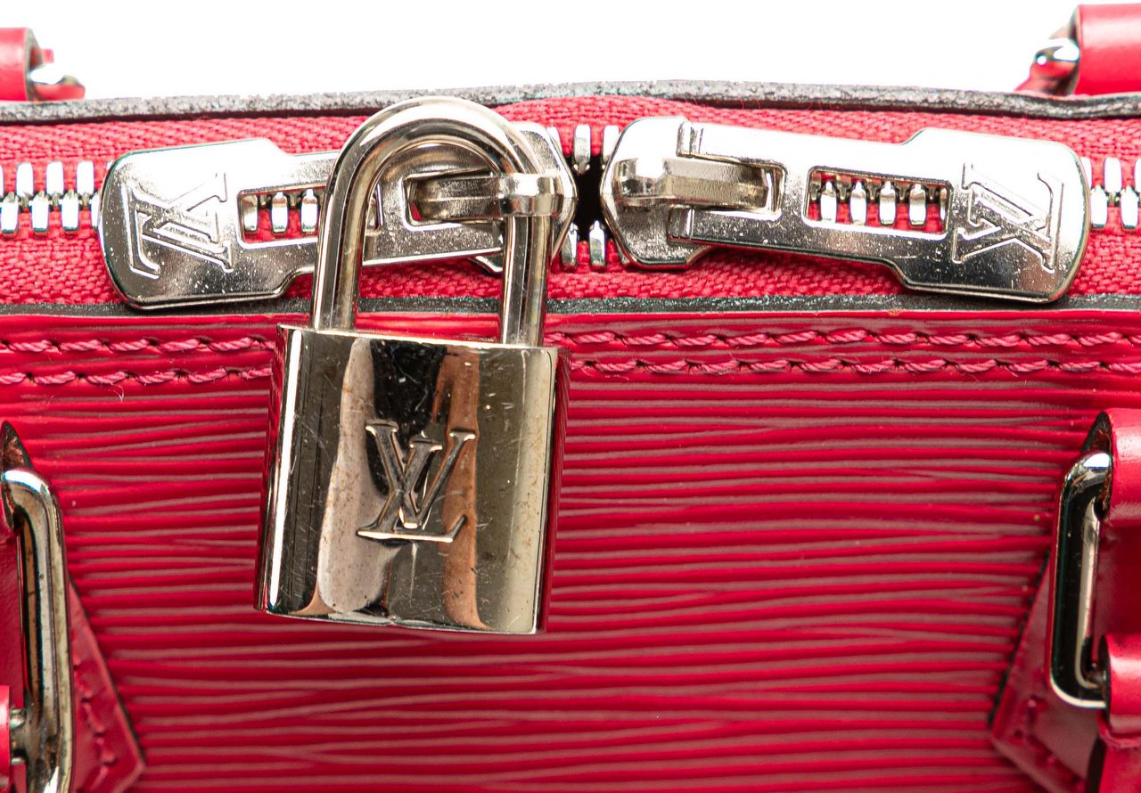 Louis Vuitton Epi Alma BB Roze