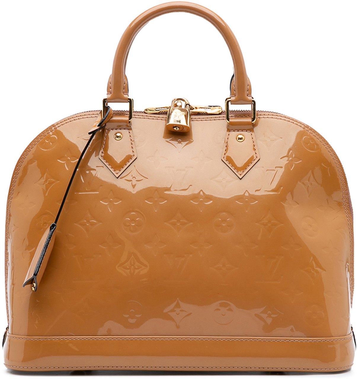Louis Vuitton Monogram Vernis Alma PM Bruin