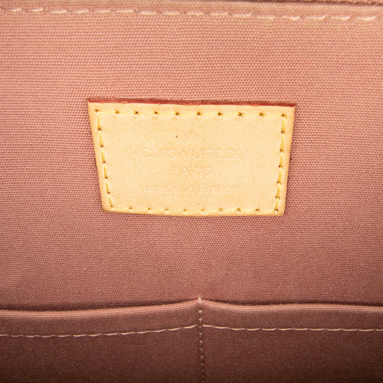 Louis Vuitton Monogram Vernis Alma PM Bruin