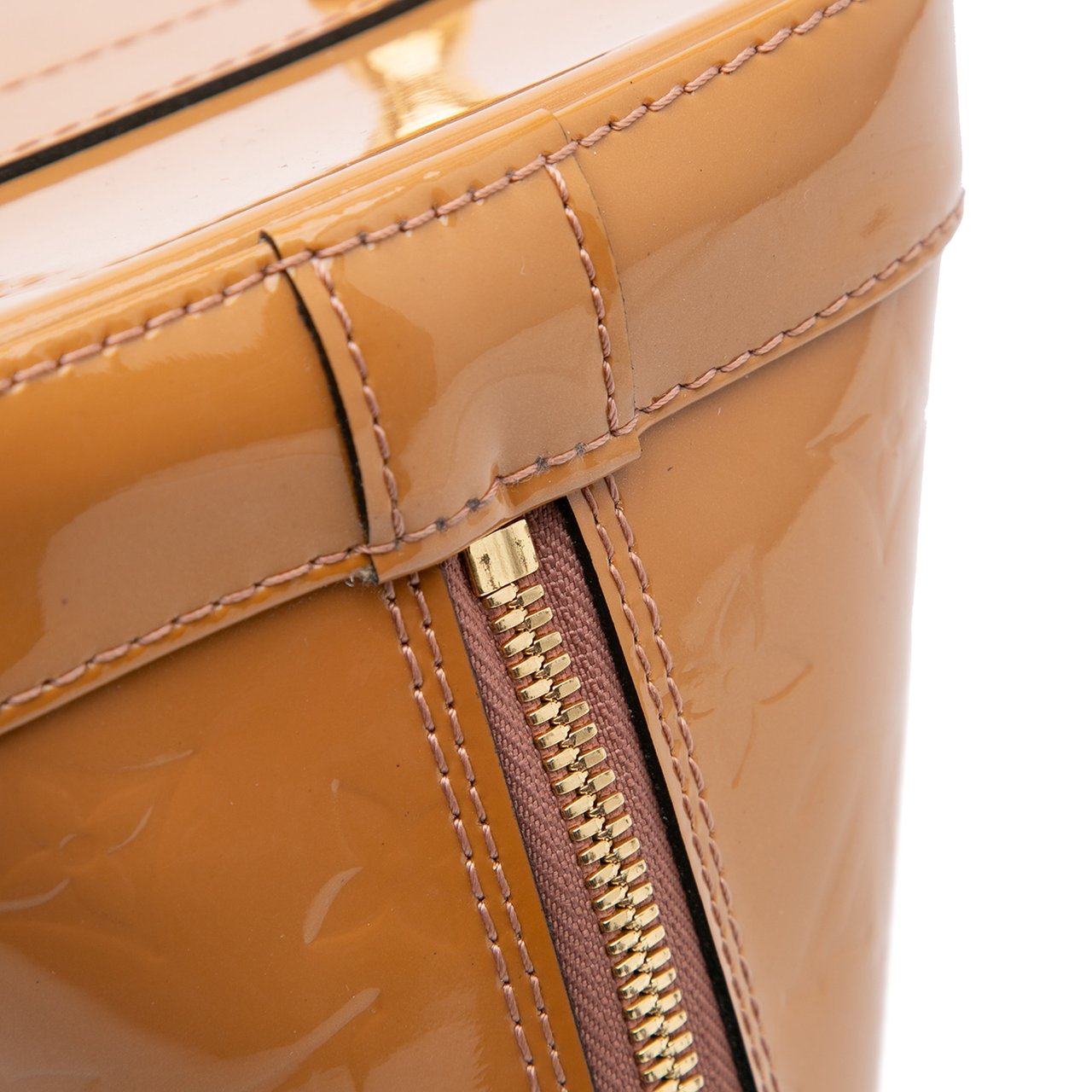 Louis Vuitton Monogram Vernis Alma PM Bruin