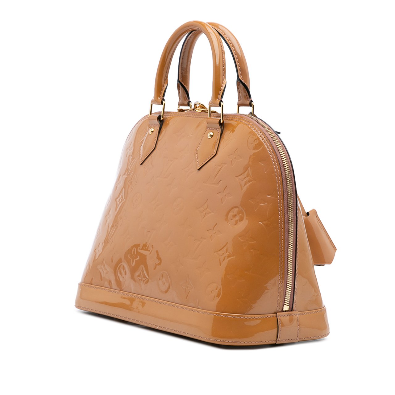 Louis Vuitton Monogram Vernis Alma PM Bruin