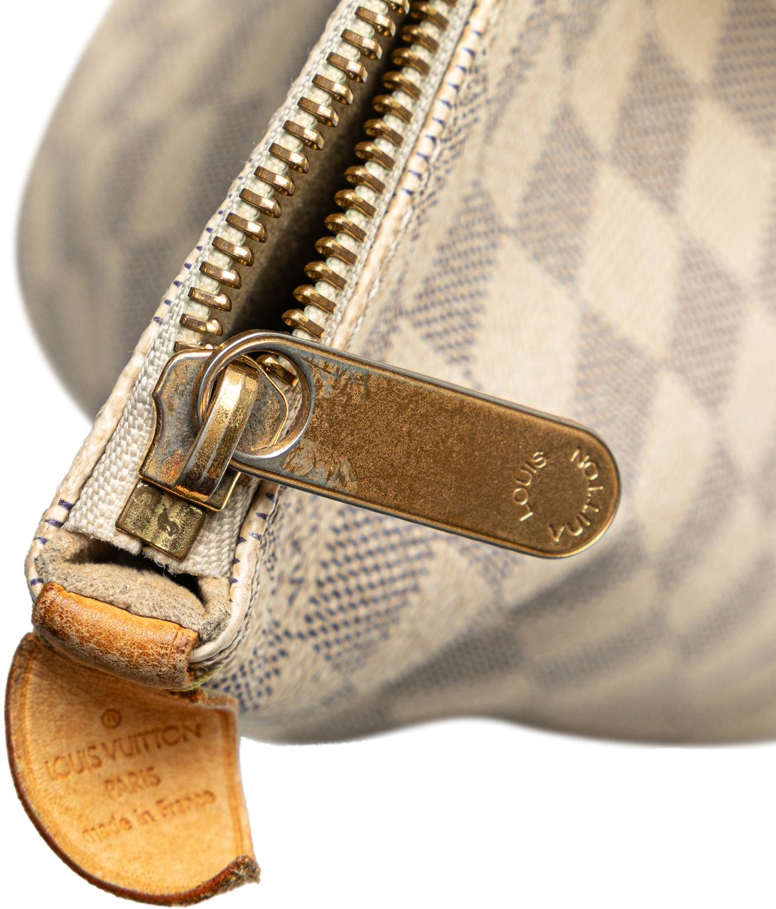 Louis Vuitton Damier Azur Saleya PM Wit