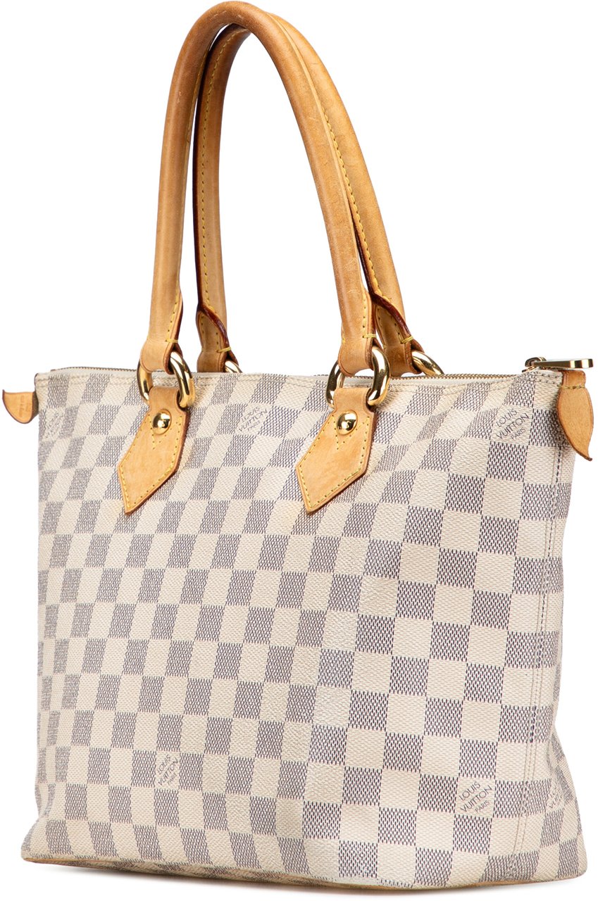 Louis Vuitton Damier Azur Saleya PM Wit