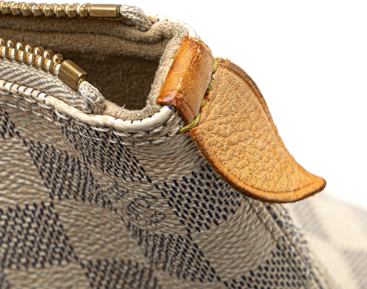 Louis Vuitton Damier Azur Saleya PM Wit