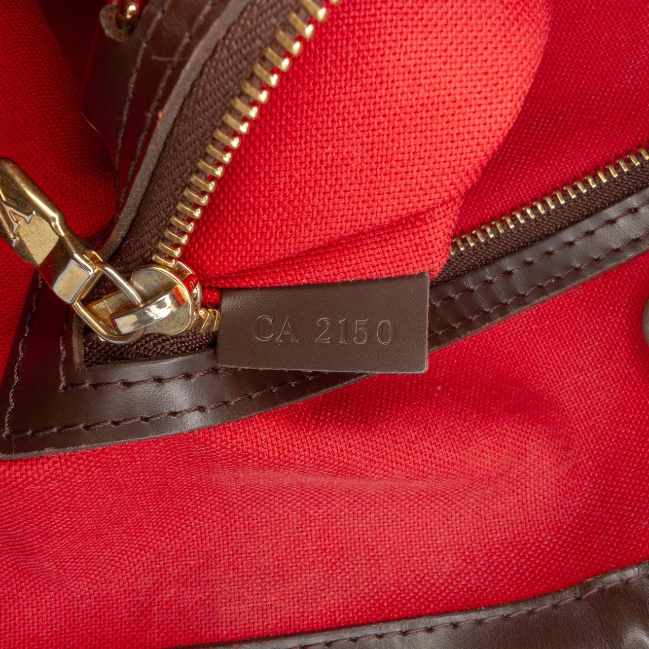 Louis Vuitton Damier Ebene Cabas Rivington Bruin