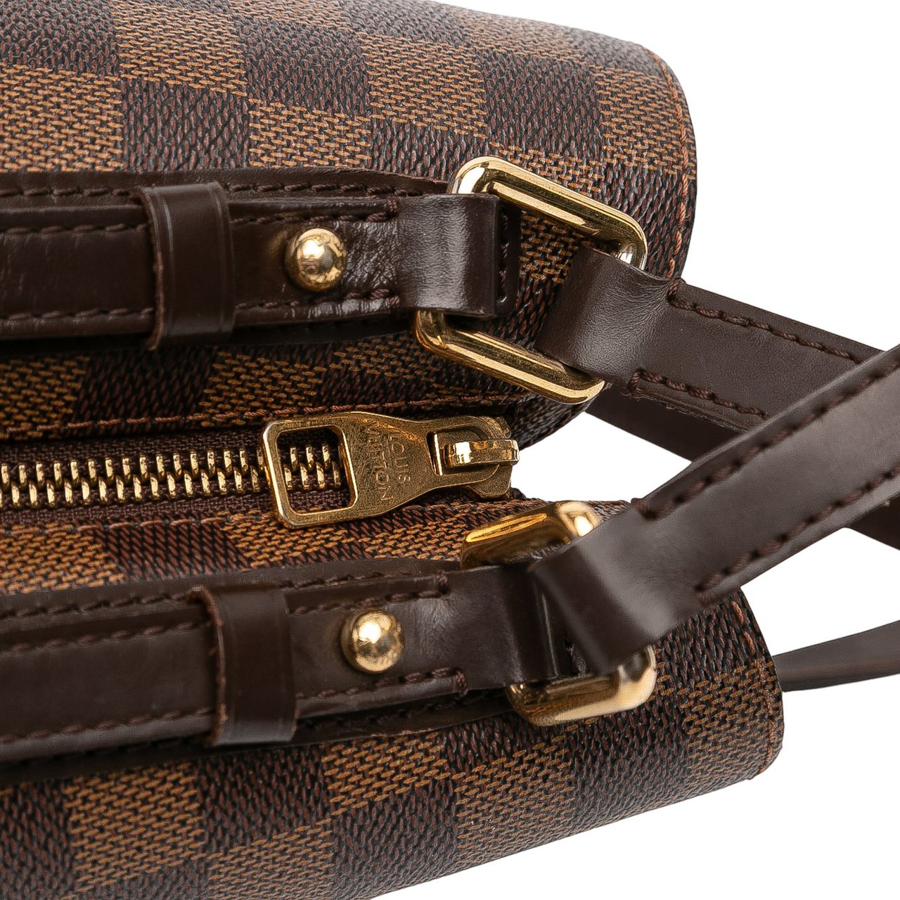 Louis Vuitton Damier Ebene Cabas Rivington Bruin