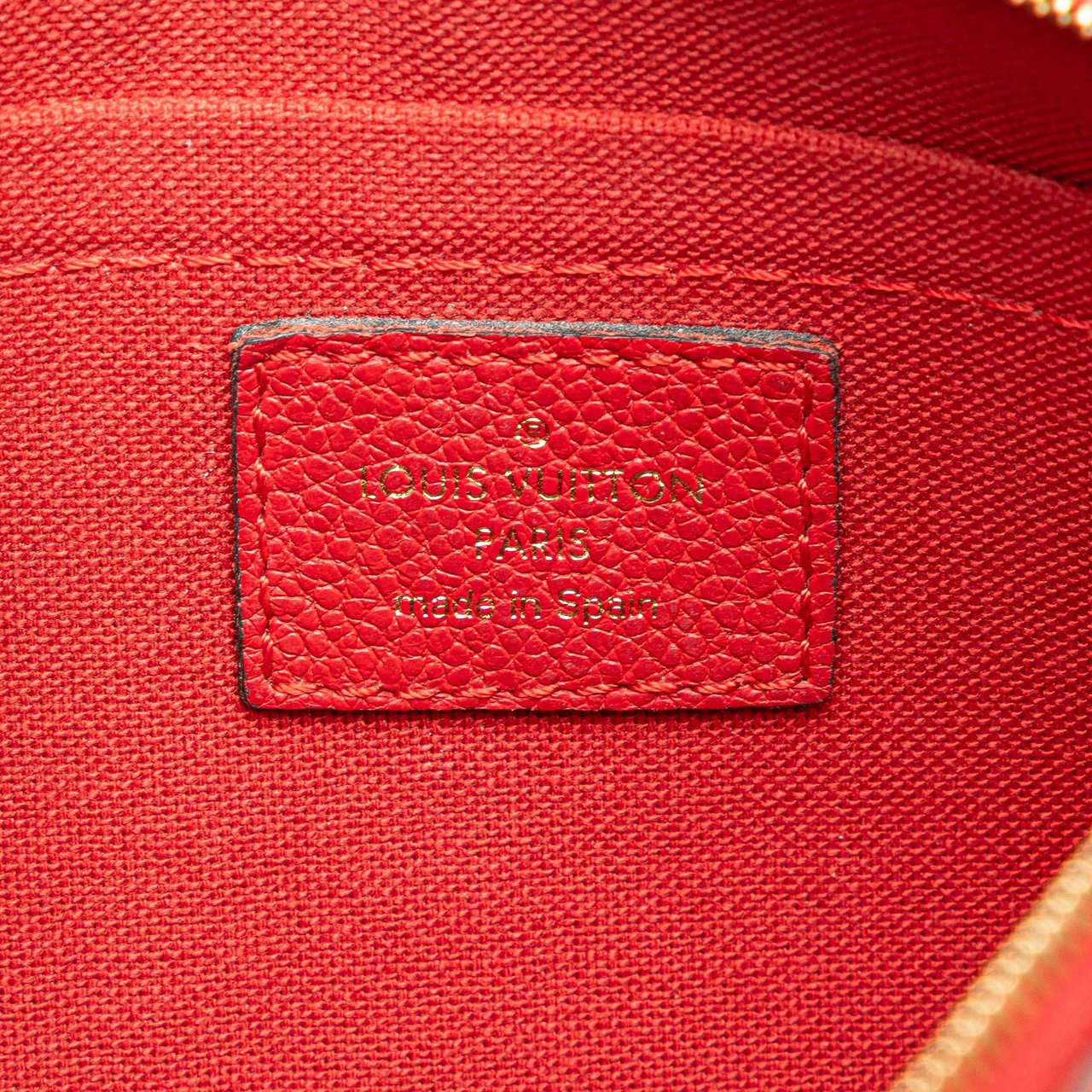 Louis Vuitton Monogram Pallas Clutch Bruin