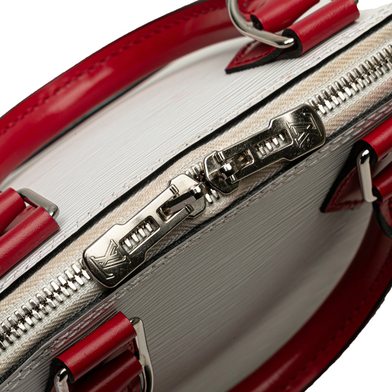 Louis Vuitton Epi Tricolor Alma BB Wit