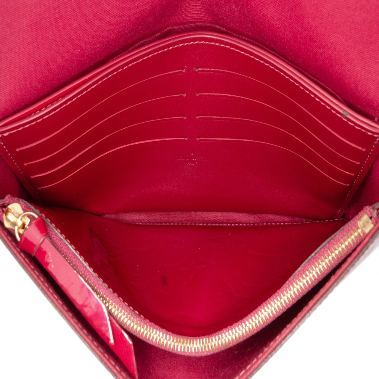 Louis Vuitton Monogram Vernis Pochette Felicie Roze