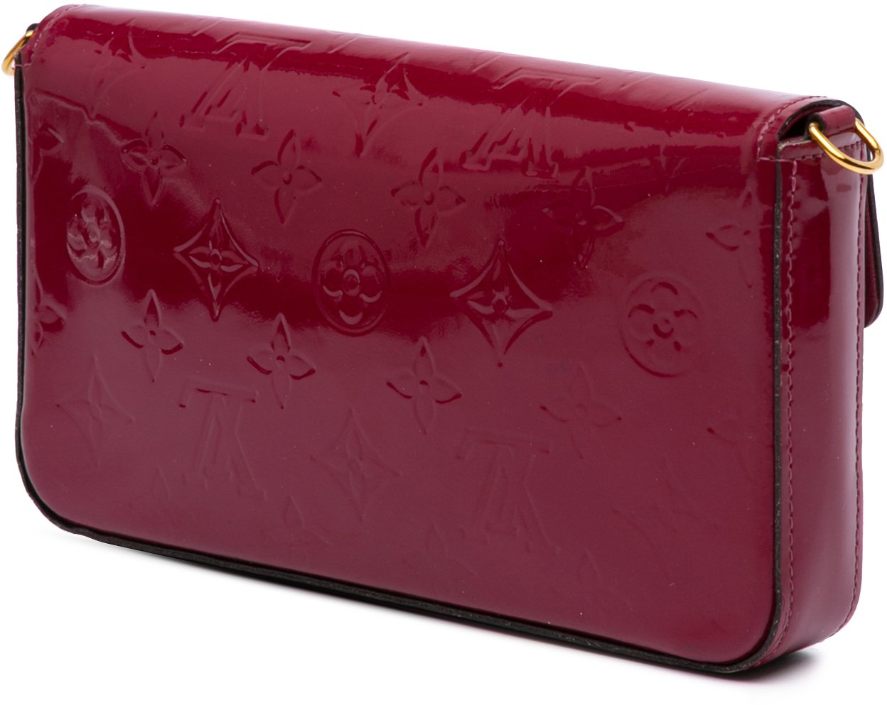 Louis Vuitton Monogram Vernis Pochette Felicie Roze