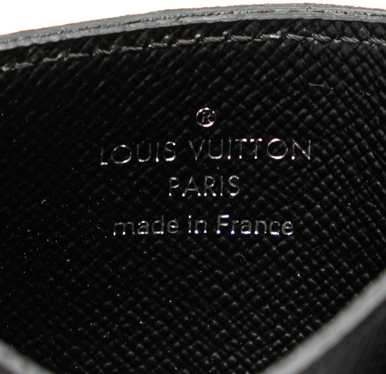 Louis Vuitton Damier Graphite Card Holder Zwart