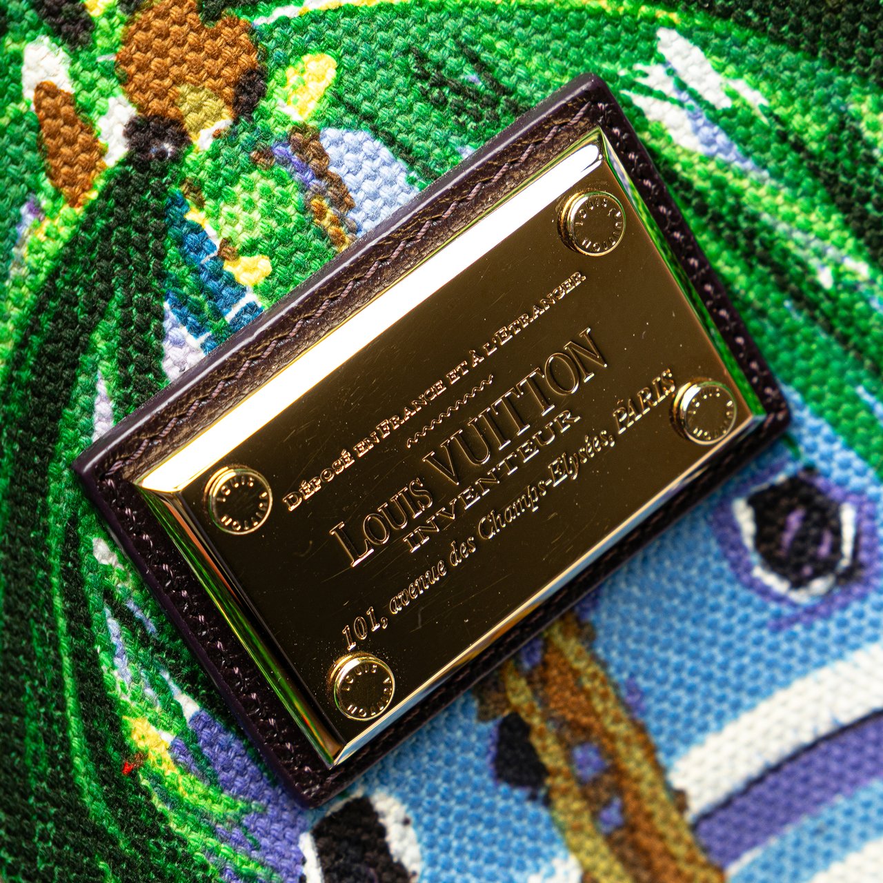 Louis Vuitton Ailleurs Cabas Promenade GM Blauw