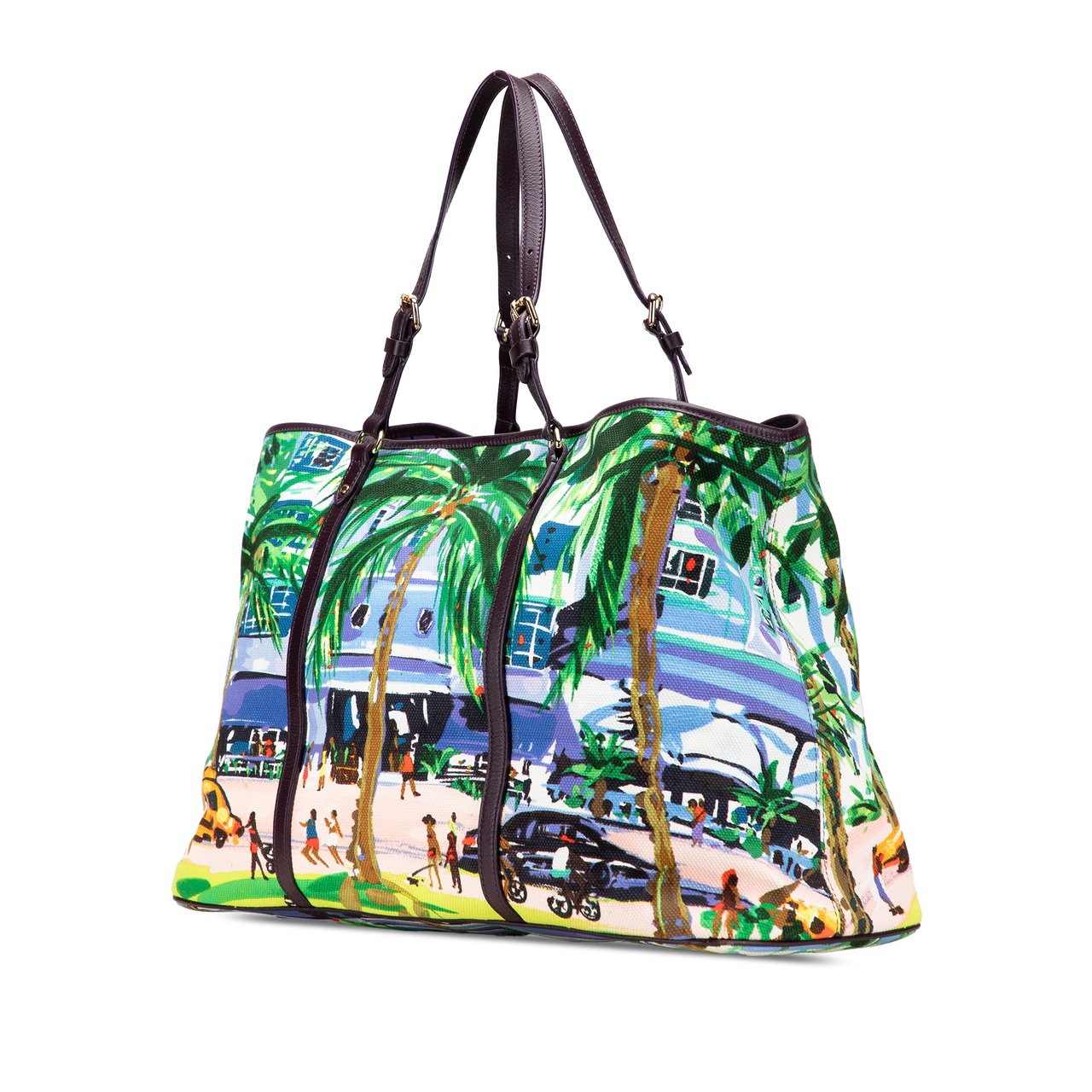 Louis Vuitton Ailleurs Cabas Promenade GM Blauw