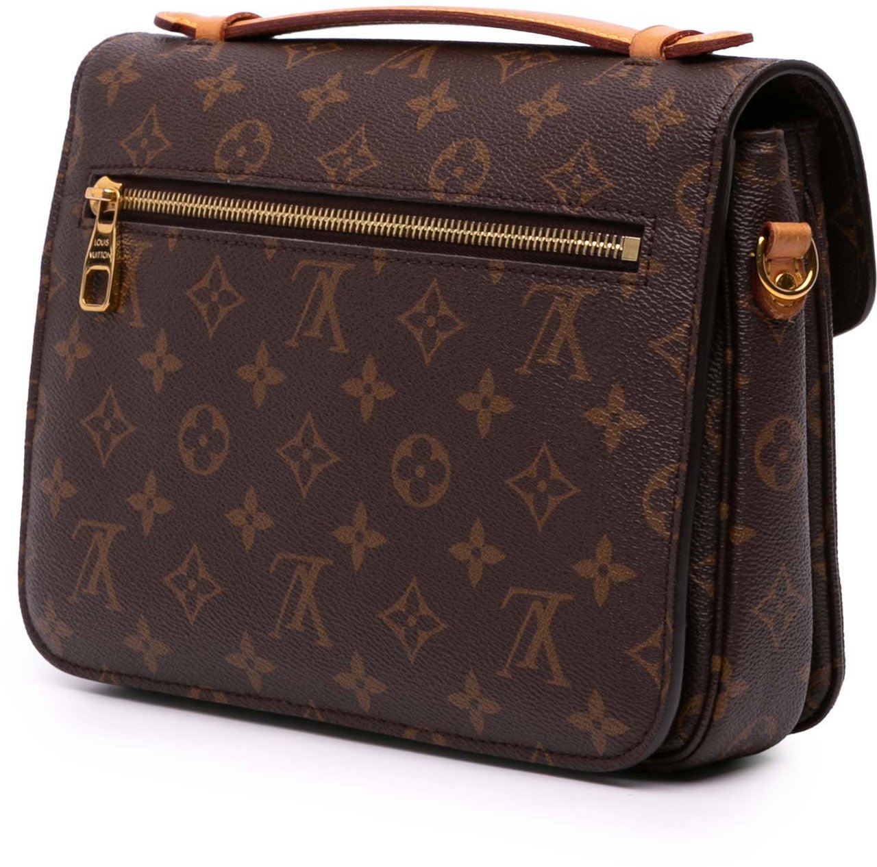 Louis Vuitton Monogram Pochette Metis Bruin
