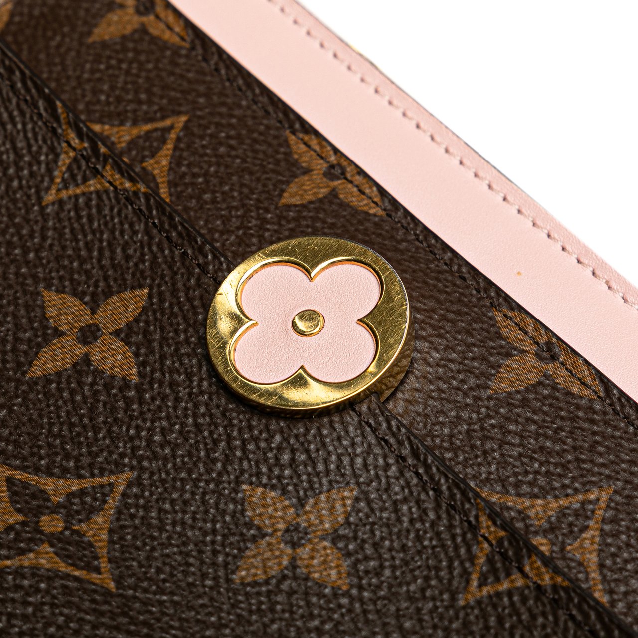 Louis Vuitton Monogram Flore Wallet On Chain Bruin