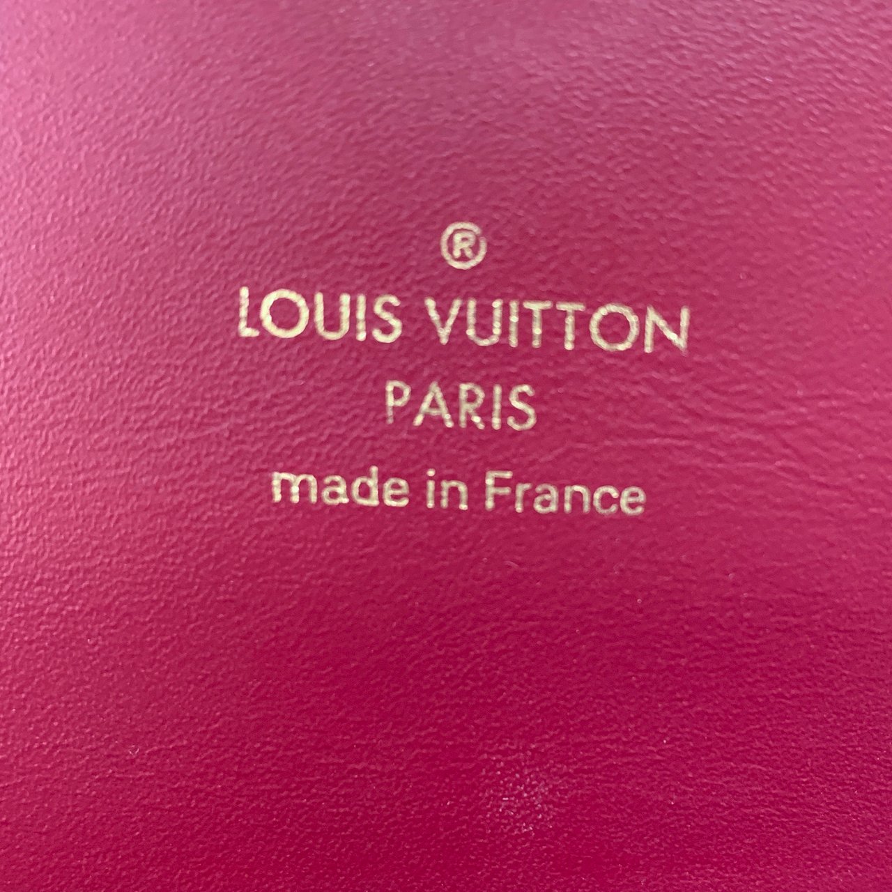 Louis Vuitton Monogram Flore Wallet On Chain Bruin