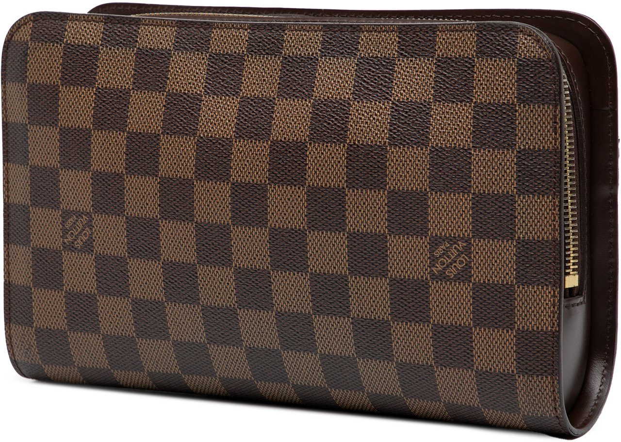 Louis Vuitton Damier Ebene Saint Louis Pochette Bruin
