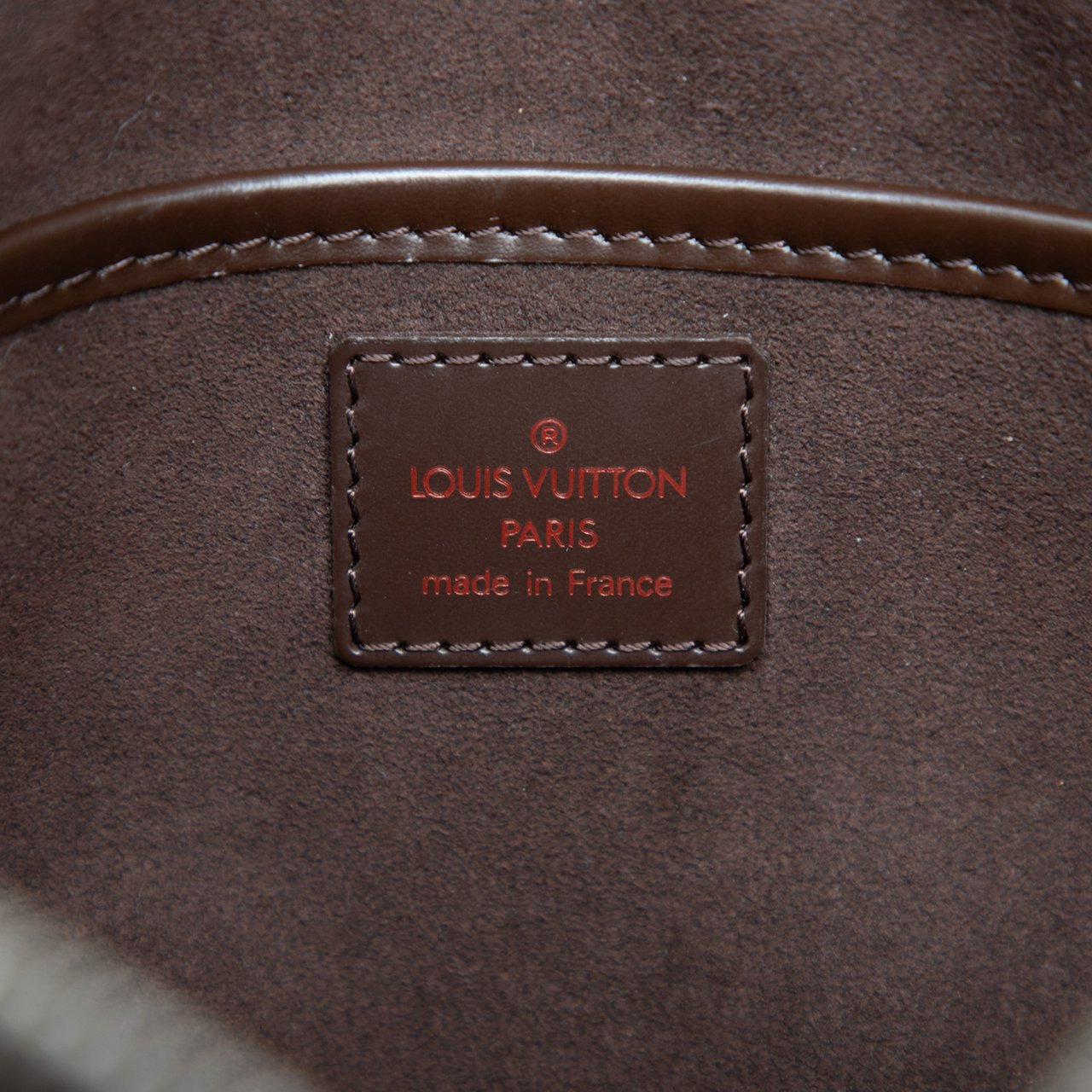 Louis Vuitton Damier Ebene Saint Louis Pochette Bruin