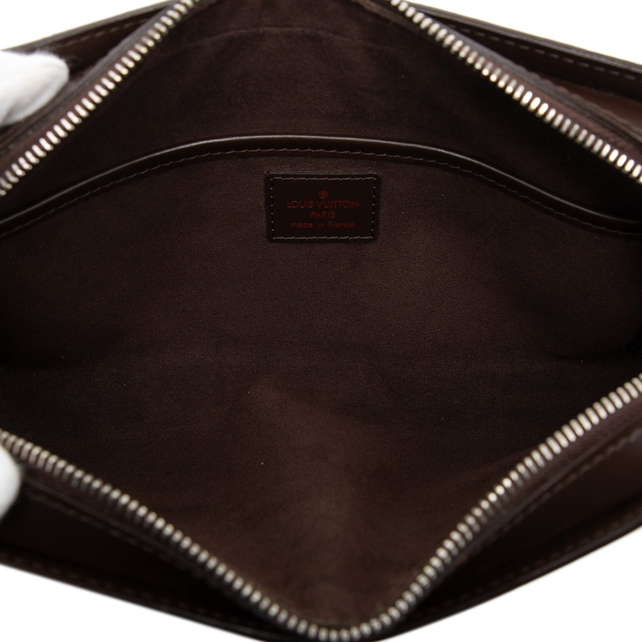 Louis Vuitton Damier Ebene Saint Louis Pochette Bruin