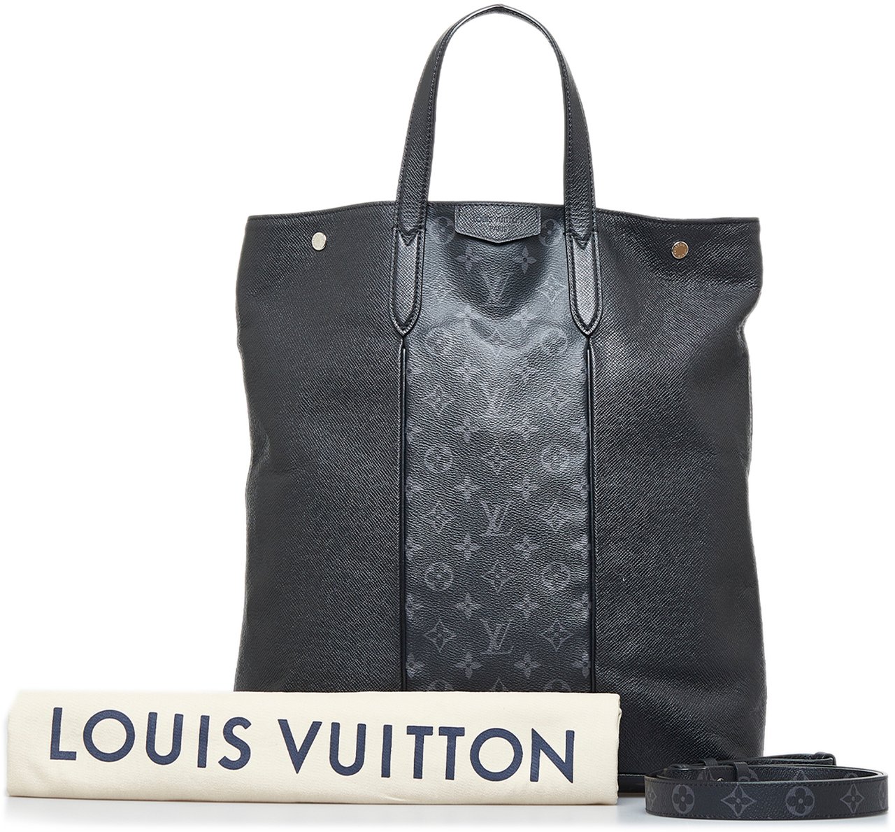 Louis Vuitton Taigarama Outdoor Tote Zwart