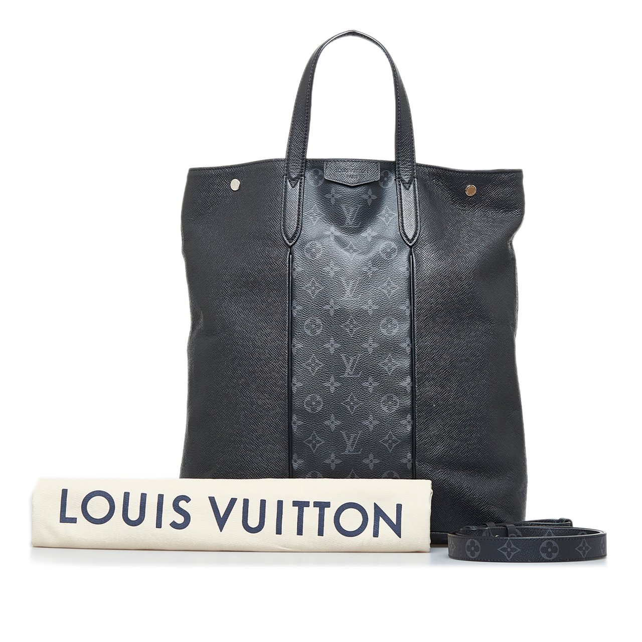 Louis Vuitton Taigarama Outdoor Tote Zwart