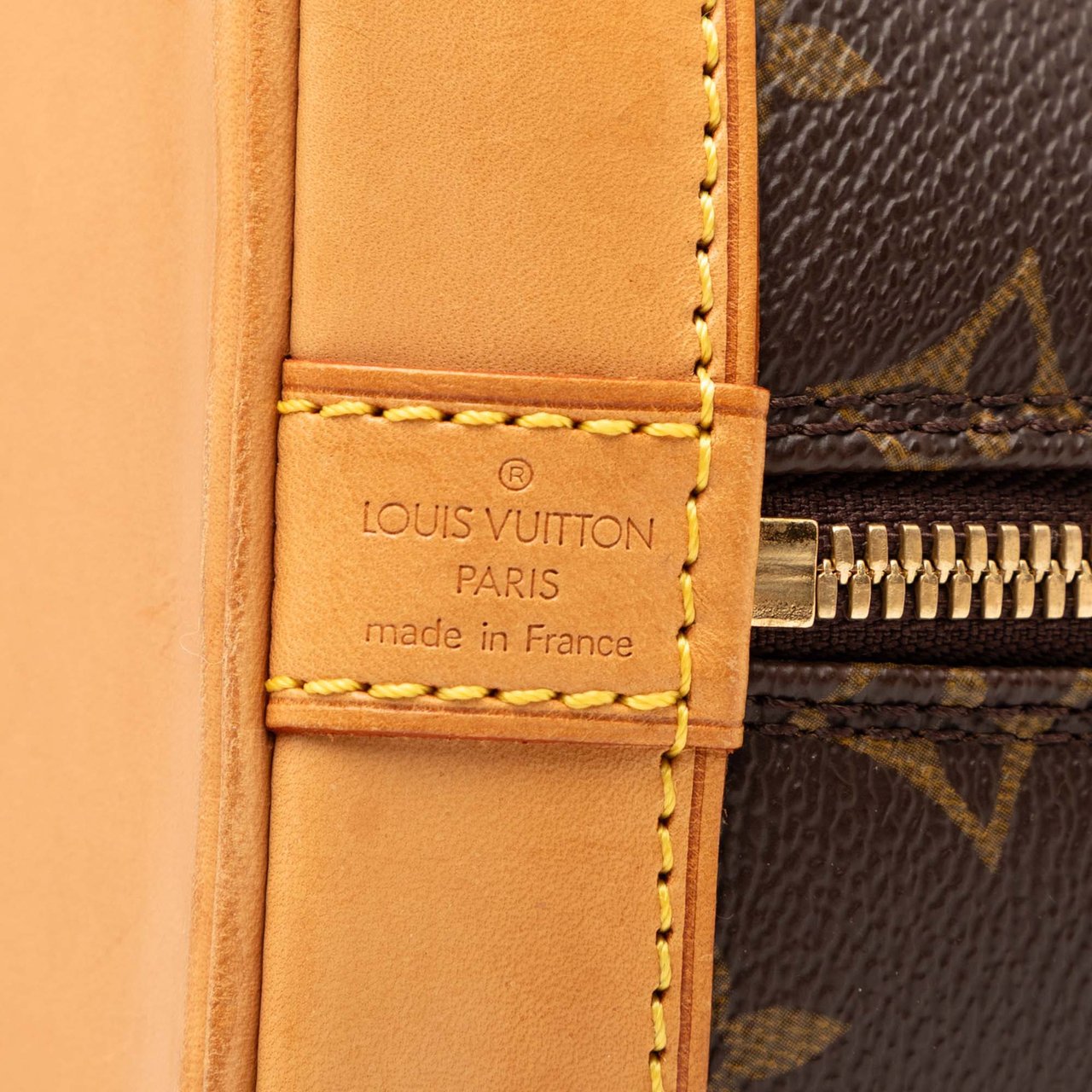 Louis Vuitton Monogram Alma PM Bruin