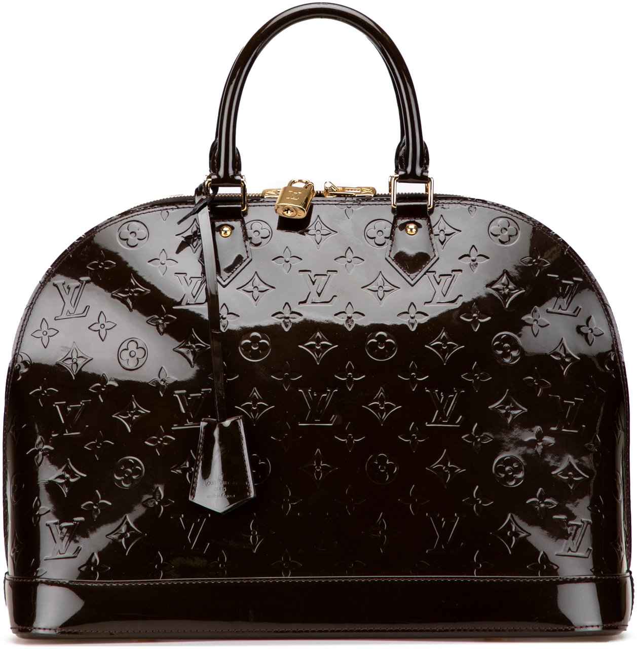 Louis Vuitton Monogram Vernis Alma GM Paars
